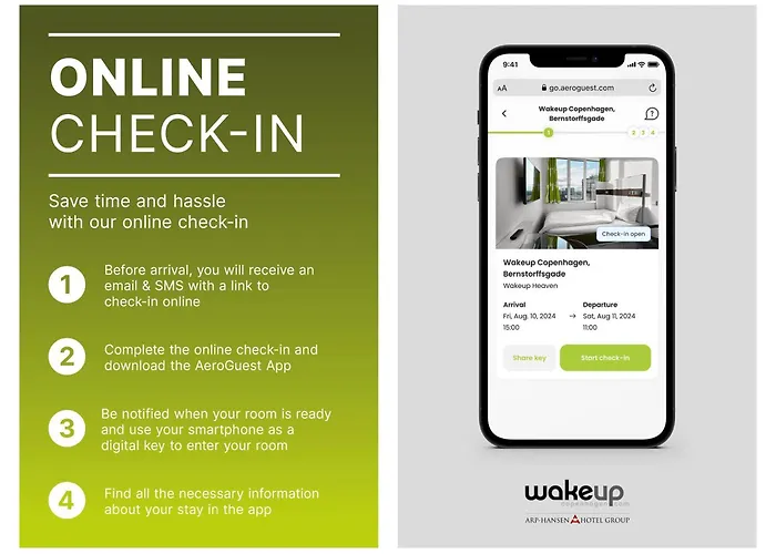 Wakeup Copenhagen - BernstorffsgadeAlbergo